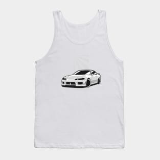 White SIlvia S15 JDM Tank Top